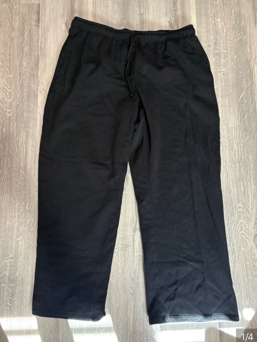 3 for $14 NOBO Black Casual Drawstring Joggers size xl